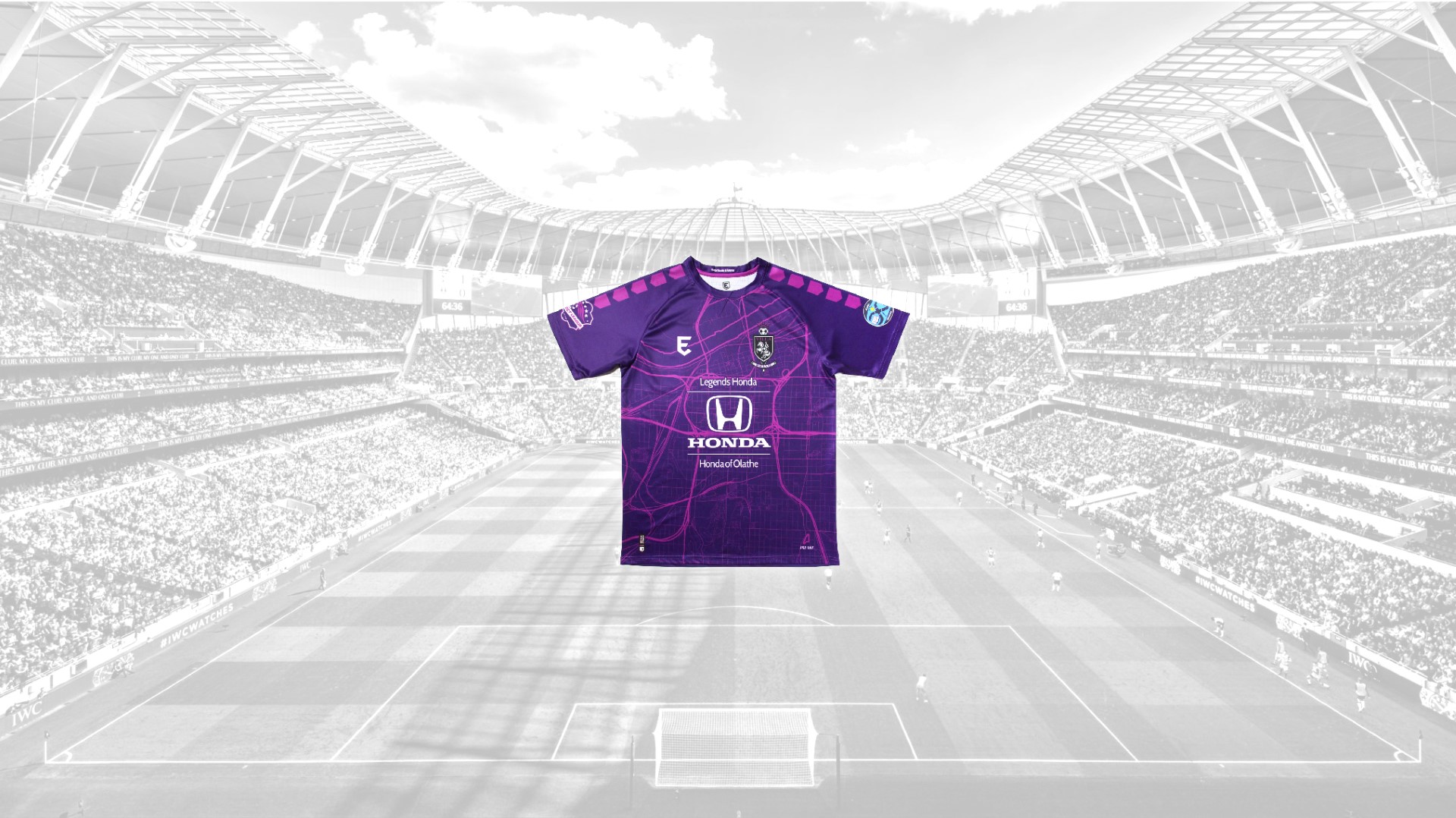 Crown Villa FC custom short-sleeved soccer jersey design
