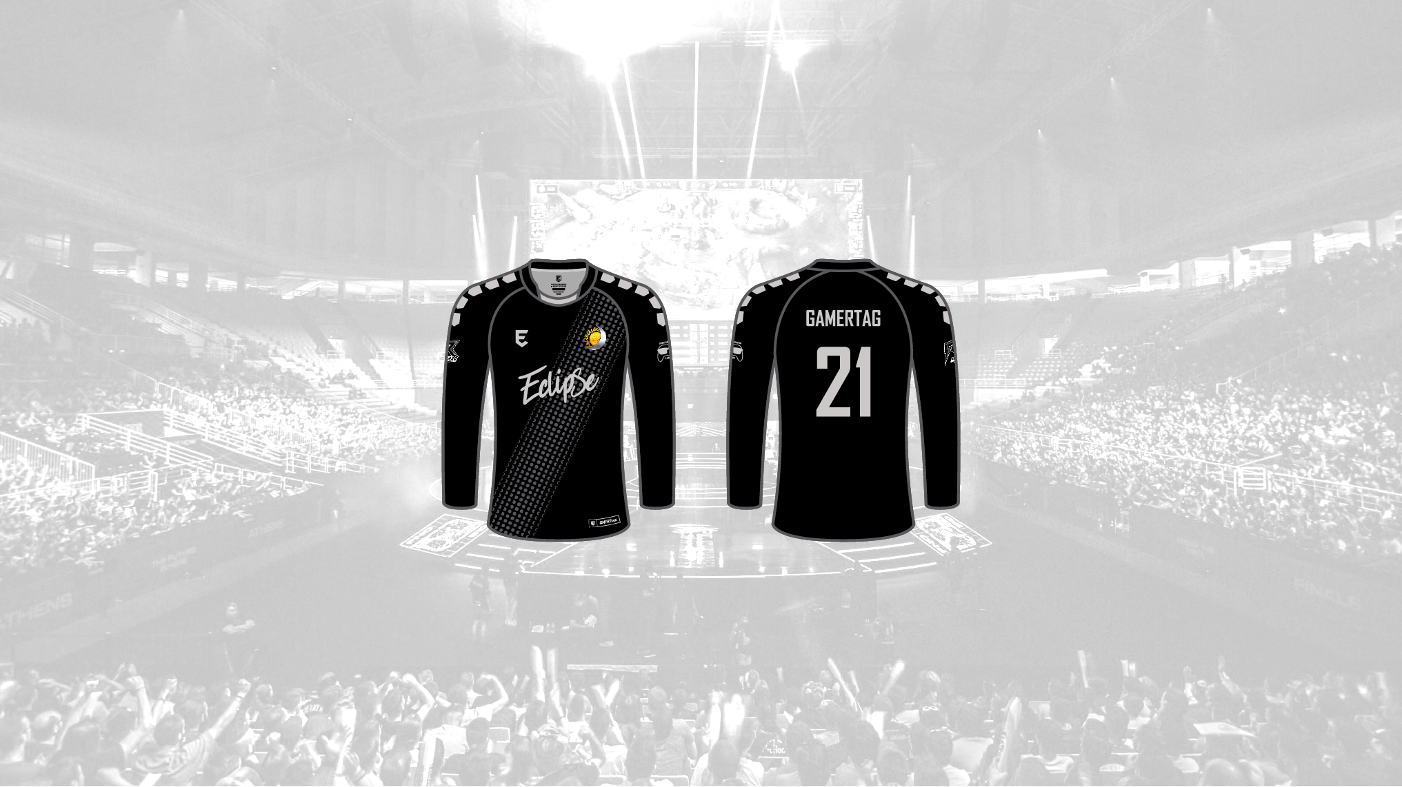 Eclipse Esports custom long-sleeved esports jersey design