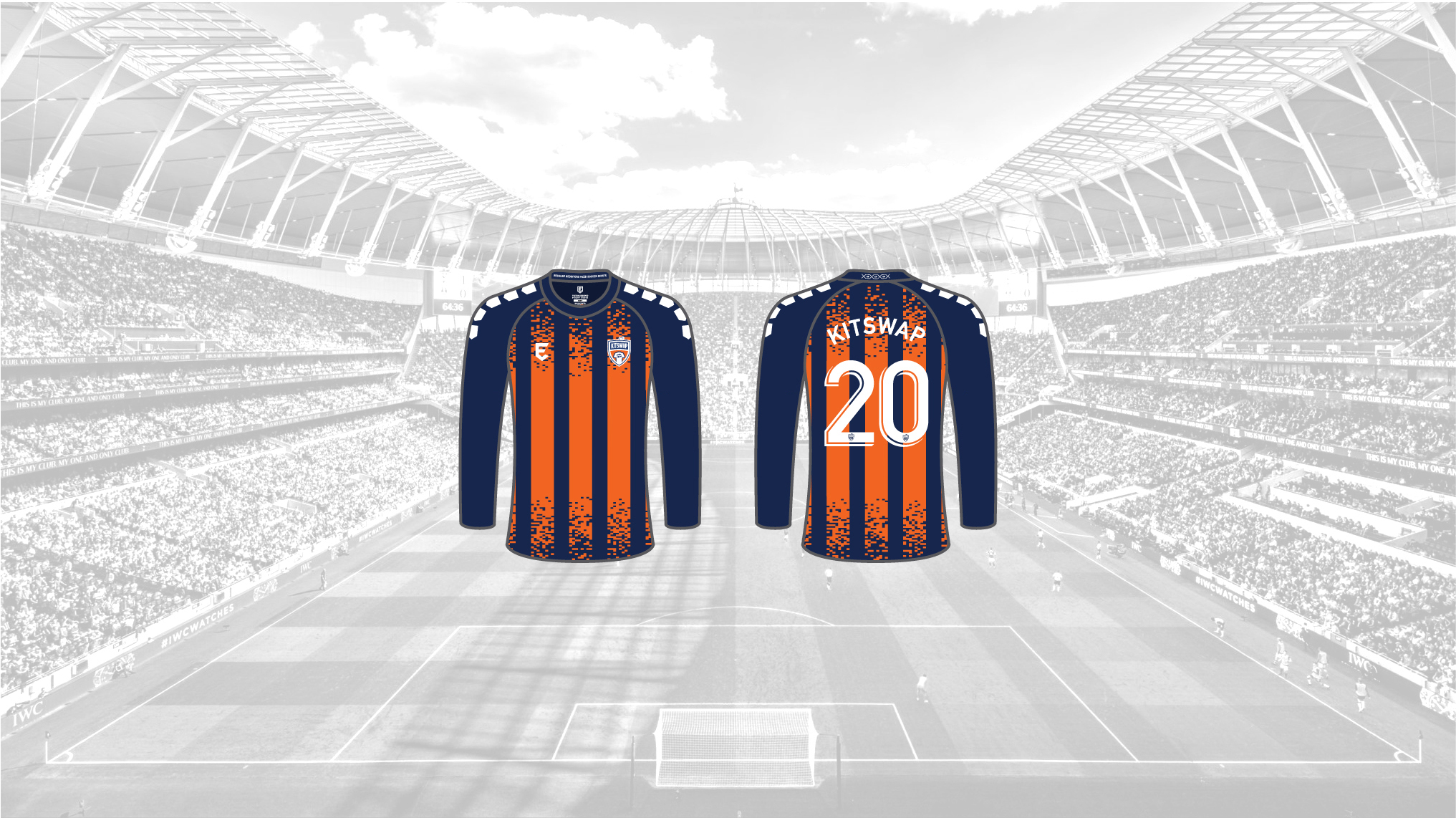 KitSwap custom short-sleeved soccer jersey design
