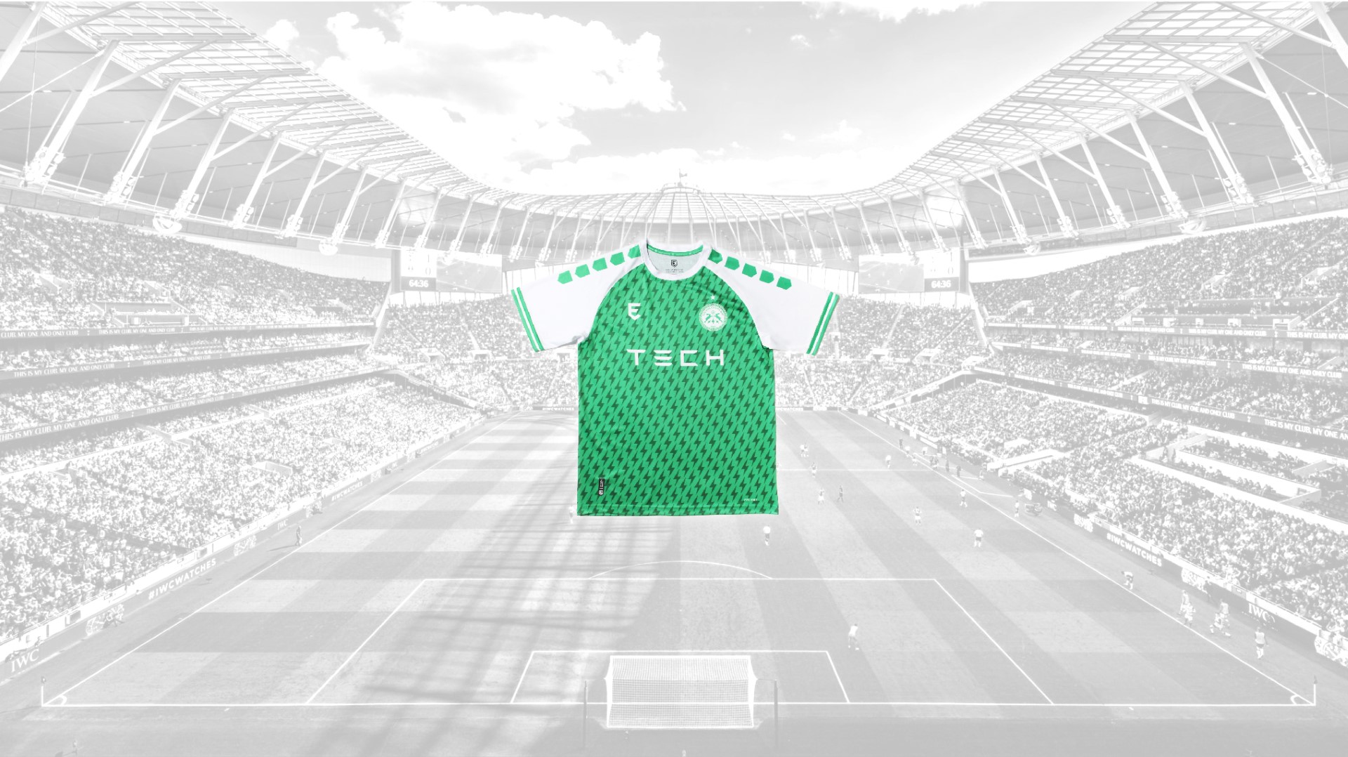 Tech Boys FC custom short-sleeved soccer jersey design