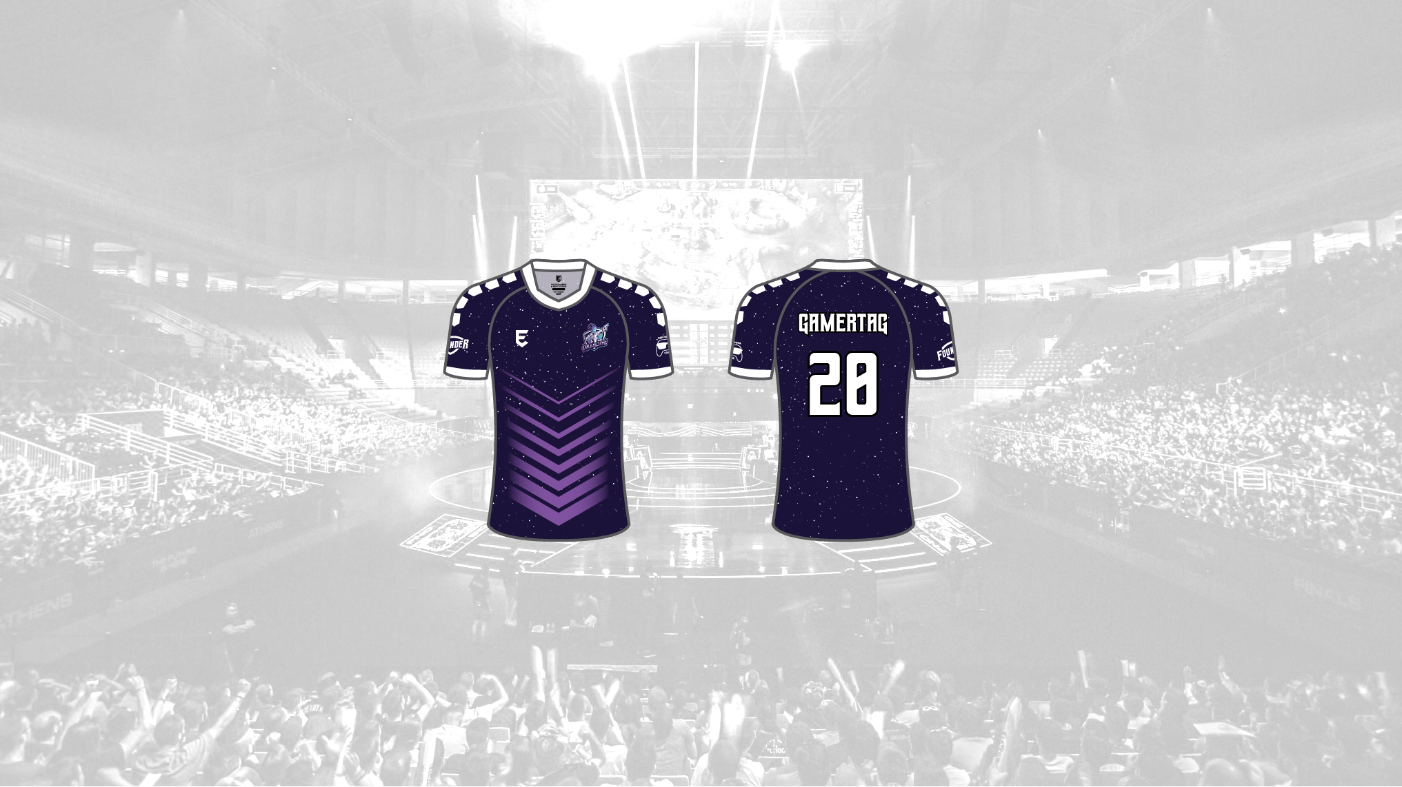 The Collective custom short-sleeved esports jersey design